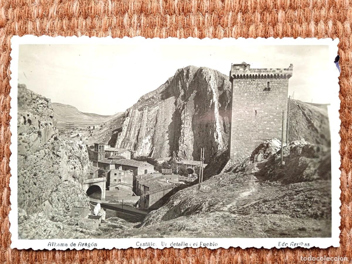 Postales: ALHAMA DE ARAGON - CASTILLO - ED. ARRIBAS - Foto 1