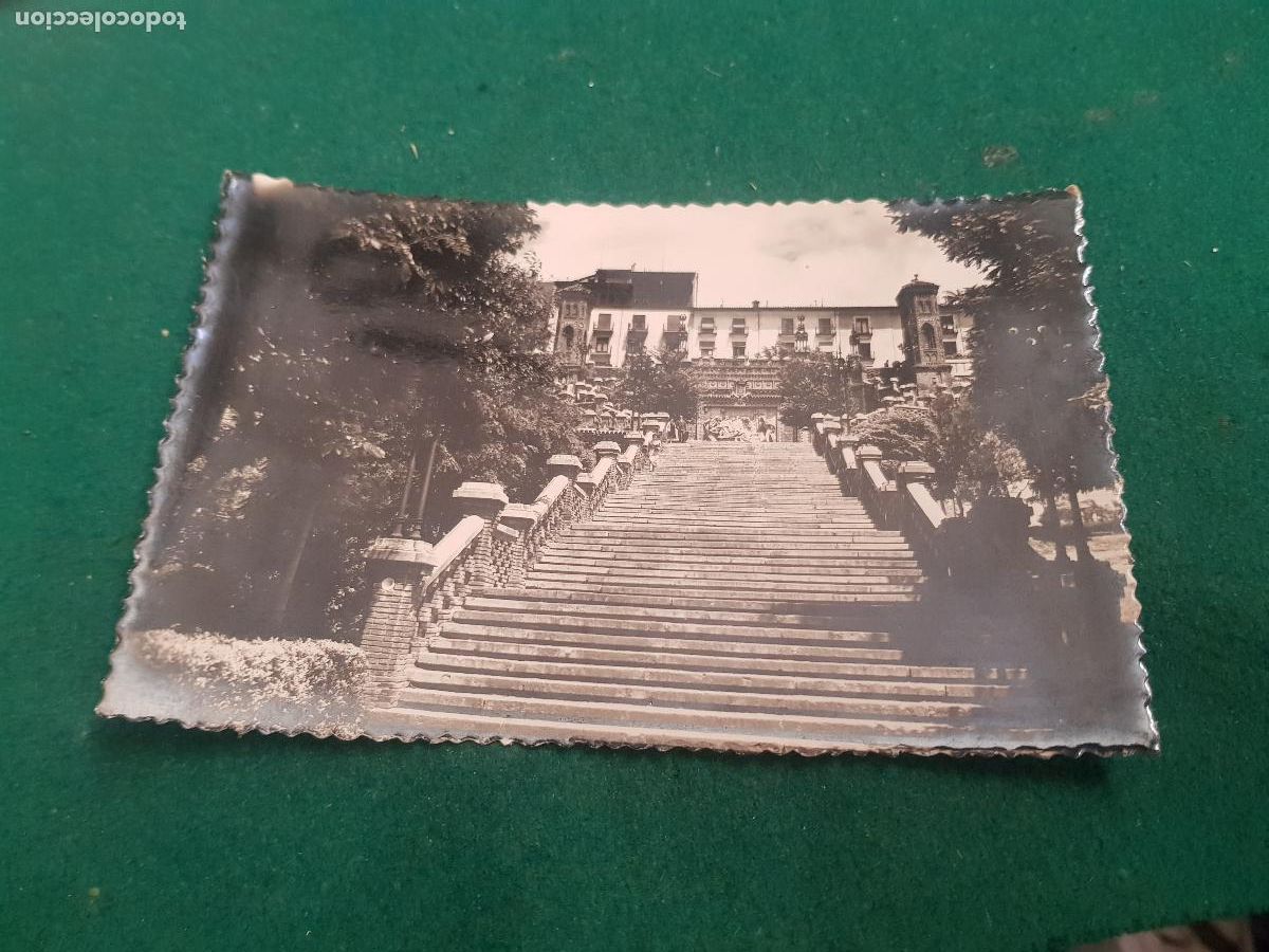 Postcards: TERUEL-VISTA PARCIAL DE LA ESCALINATA