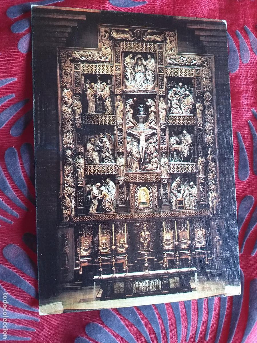 Cartoline: HUESCA-RV-150X105mm. NO ESCRITA-TORRECIUDAD-RETABLO DEL SANTUARIO