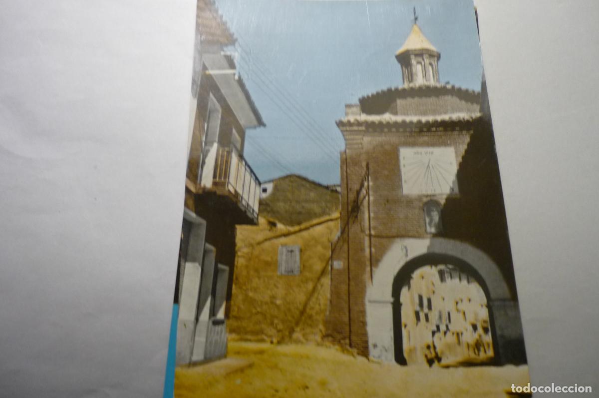 Postales: POSTAL QUINTO DE EBRO .- ARCO S.ROQUE CIRCULADA CM - Foto 1