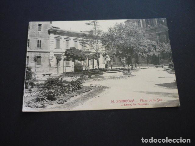 Postales: ZARAGOZA PLAZA DE LA SEO - Foto 1