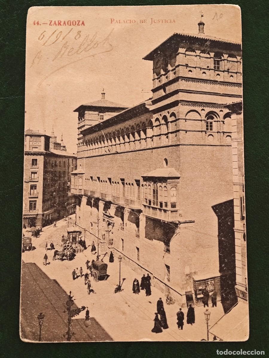 Postales: Postal Zaragoza Palacio de Justicia - Foto 1