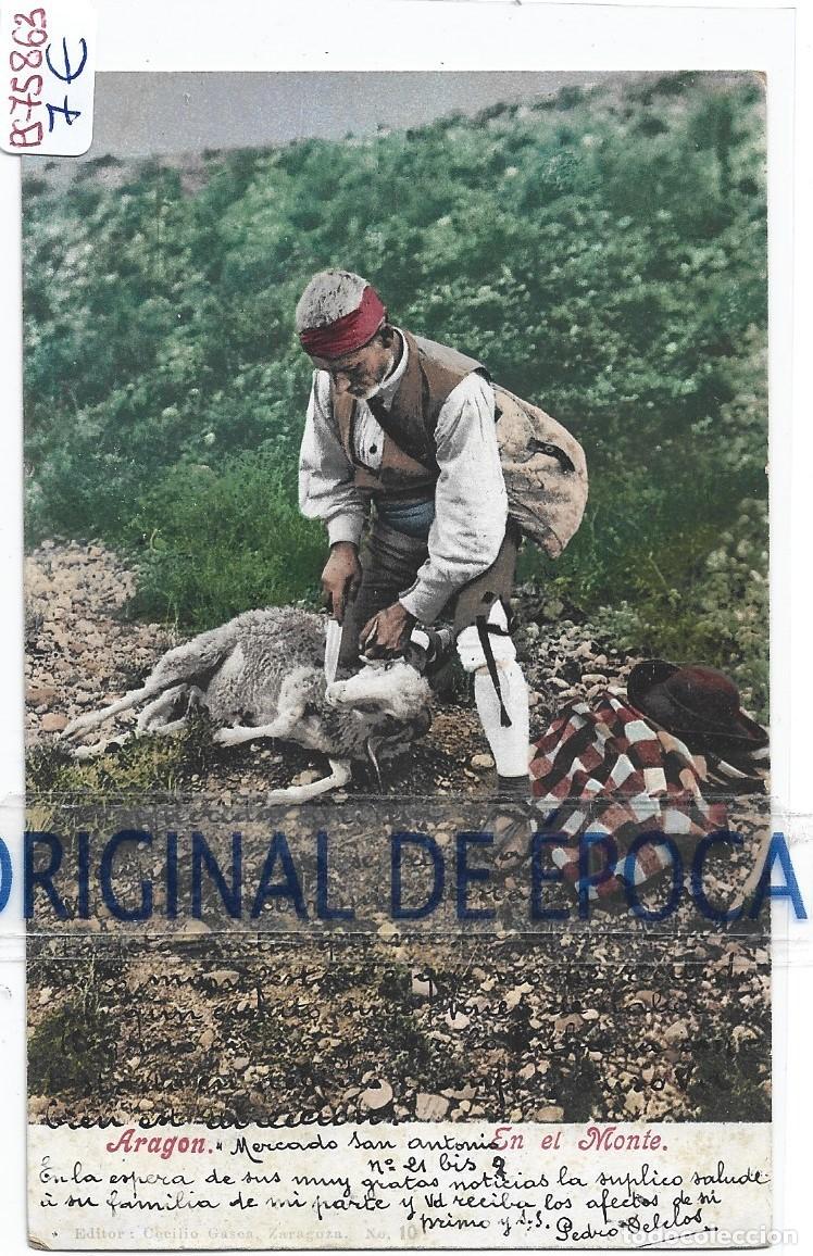Postales: (PS-75863)POSTAL DE ARAGON-EN EL MONTE - Foto 1