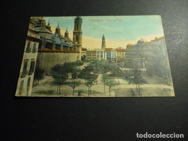 Postales: ZARAGOZA PLAZA DEL PILAR - Foto 1