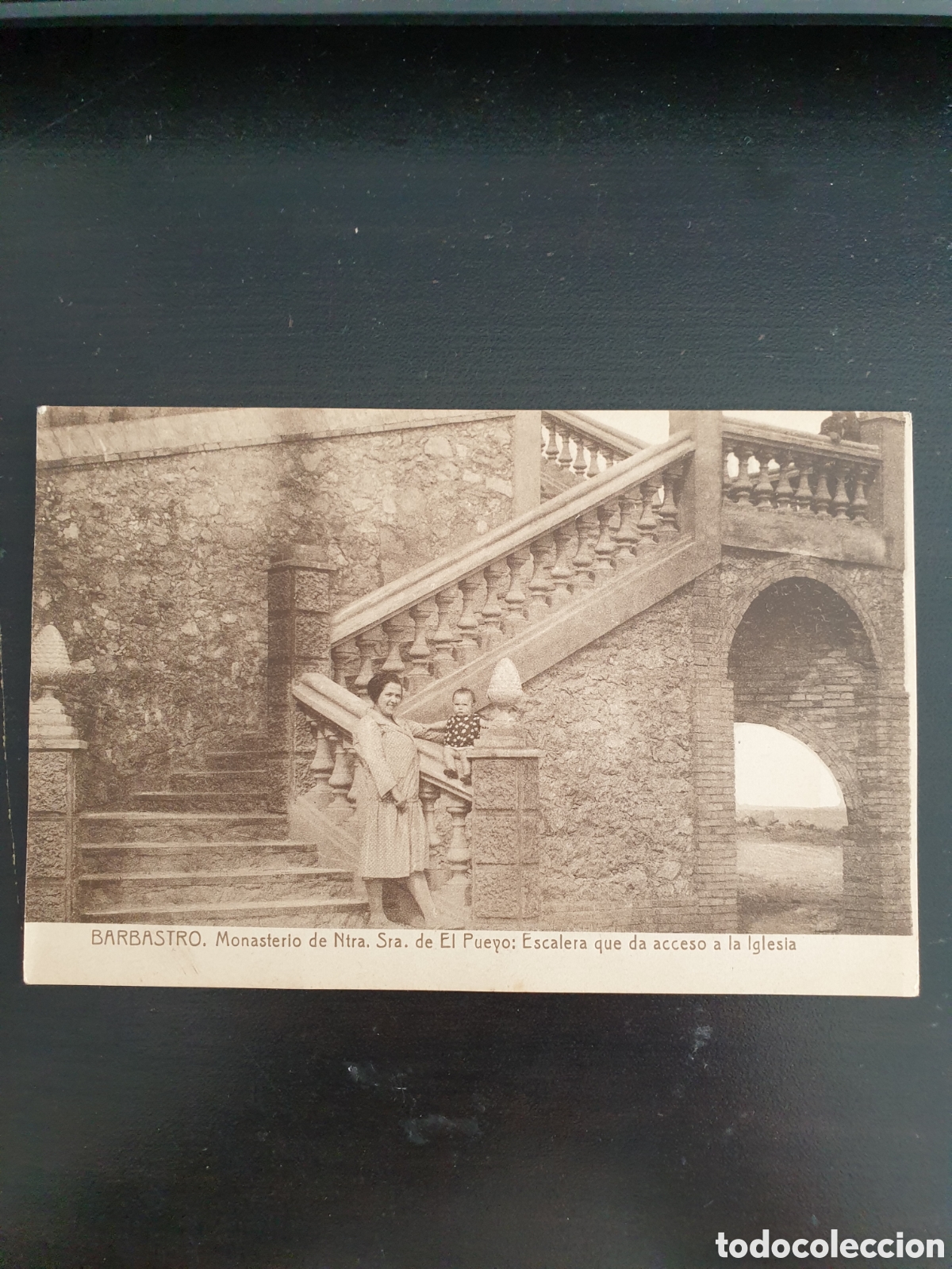 Postales: BARBASTRO. MONASTERIO DE NTRA. SRA. DE EL PUEYO - Foto 1