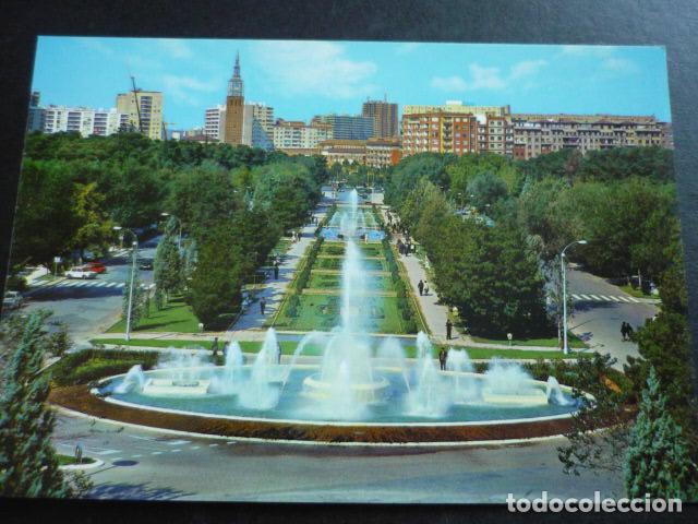Postales: ZARAGOZA PARQUE DEL GENERAL PRIMO DE RIVERA - Foto 1
