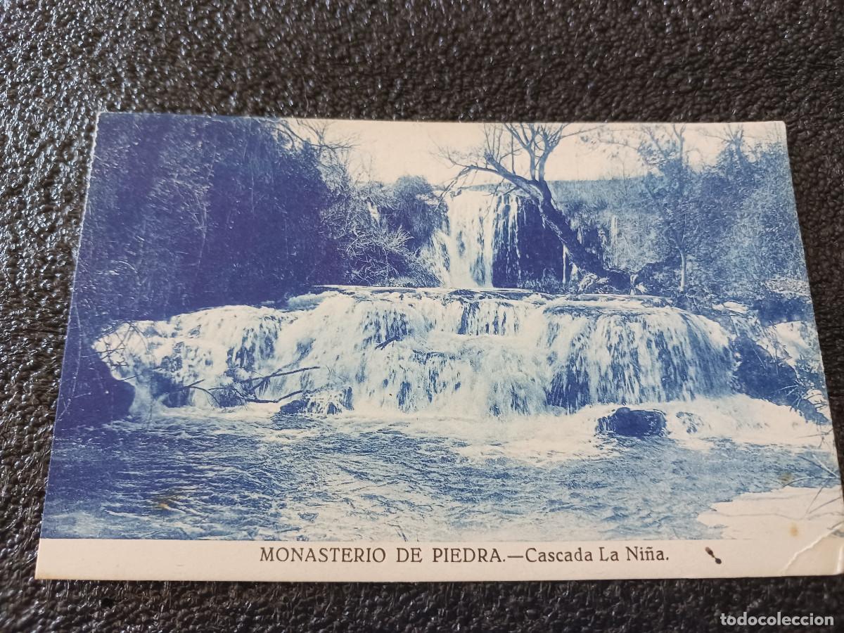 Postales: MONASTERIO DE PIEDRA, CASCADA LA NI&Ntilde;A, escrita - Foto 1