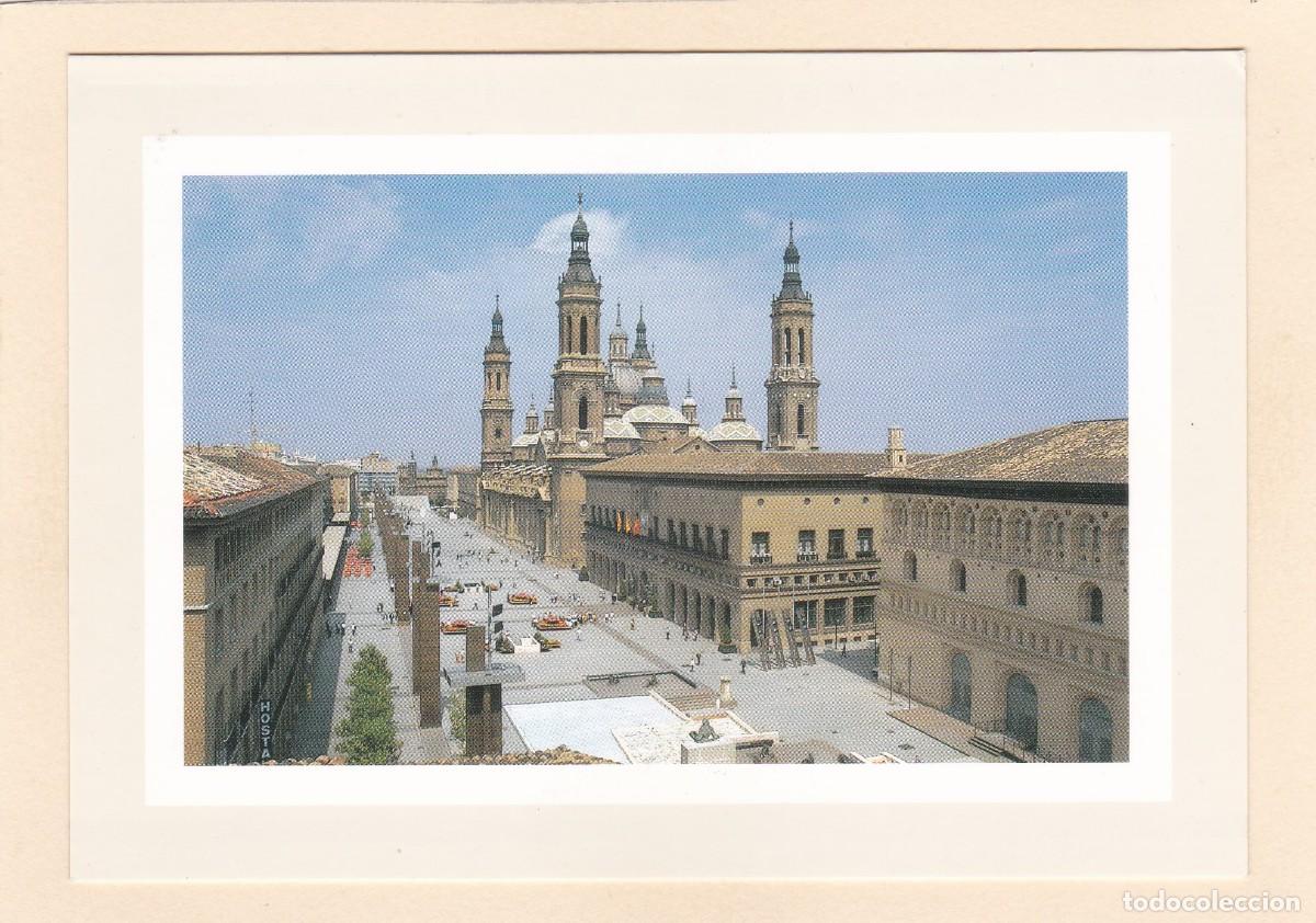 Postales: ZARAGOZA. PLAZA DEL PILAR - Foto 1