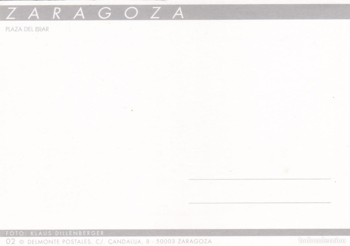 Postales: ZARAGOZA. PLAZA DEL PILAR - Foto 2