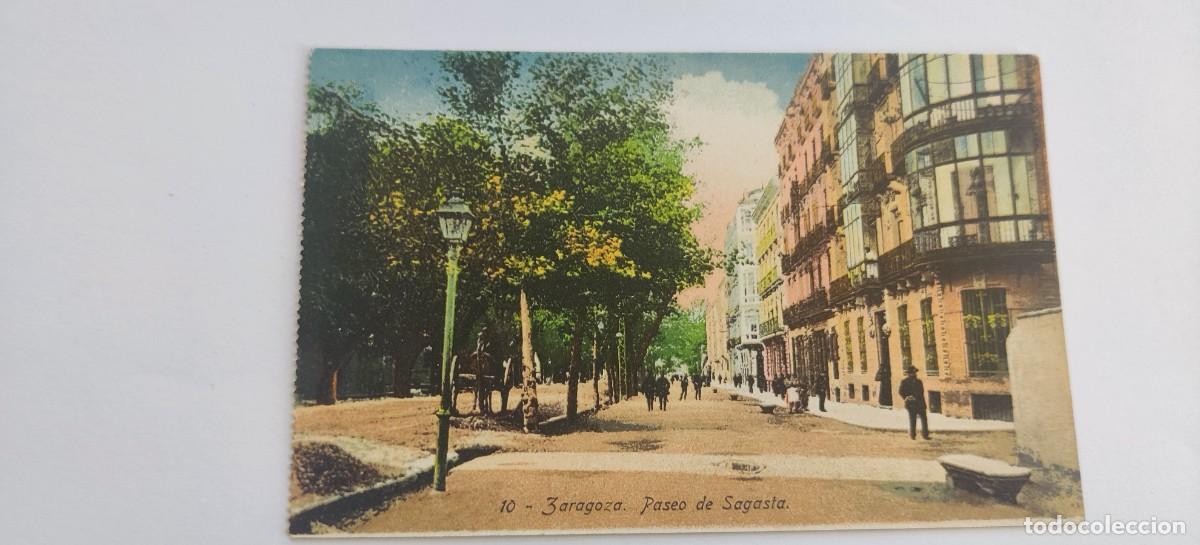 Postales: ANTIGUAS POSTALES DE ZARAGOZA - Foto 11