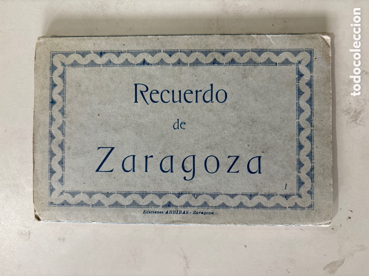 Postales: BLOC POSTAL. RECUERDO DE ZARAGOZA. EDICI&Oacute;NES ARRIBAS. - Foto 1