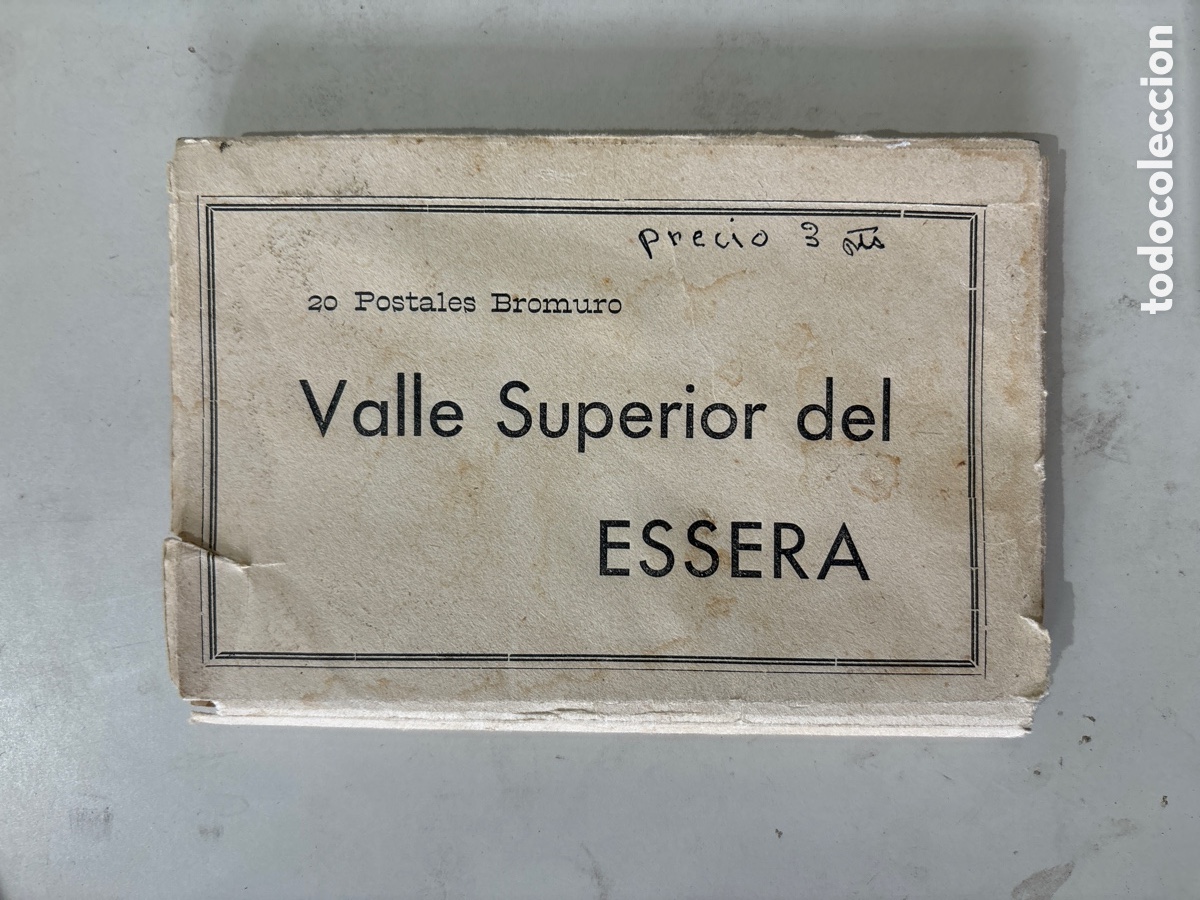 Postales: BLOC POSTAL. VALLE SUPERIOR DEL ESSERA. ARAG&Oacute;N. - Foto 1