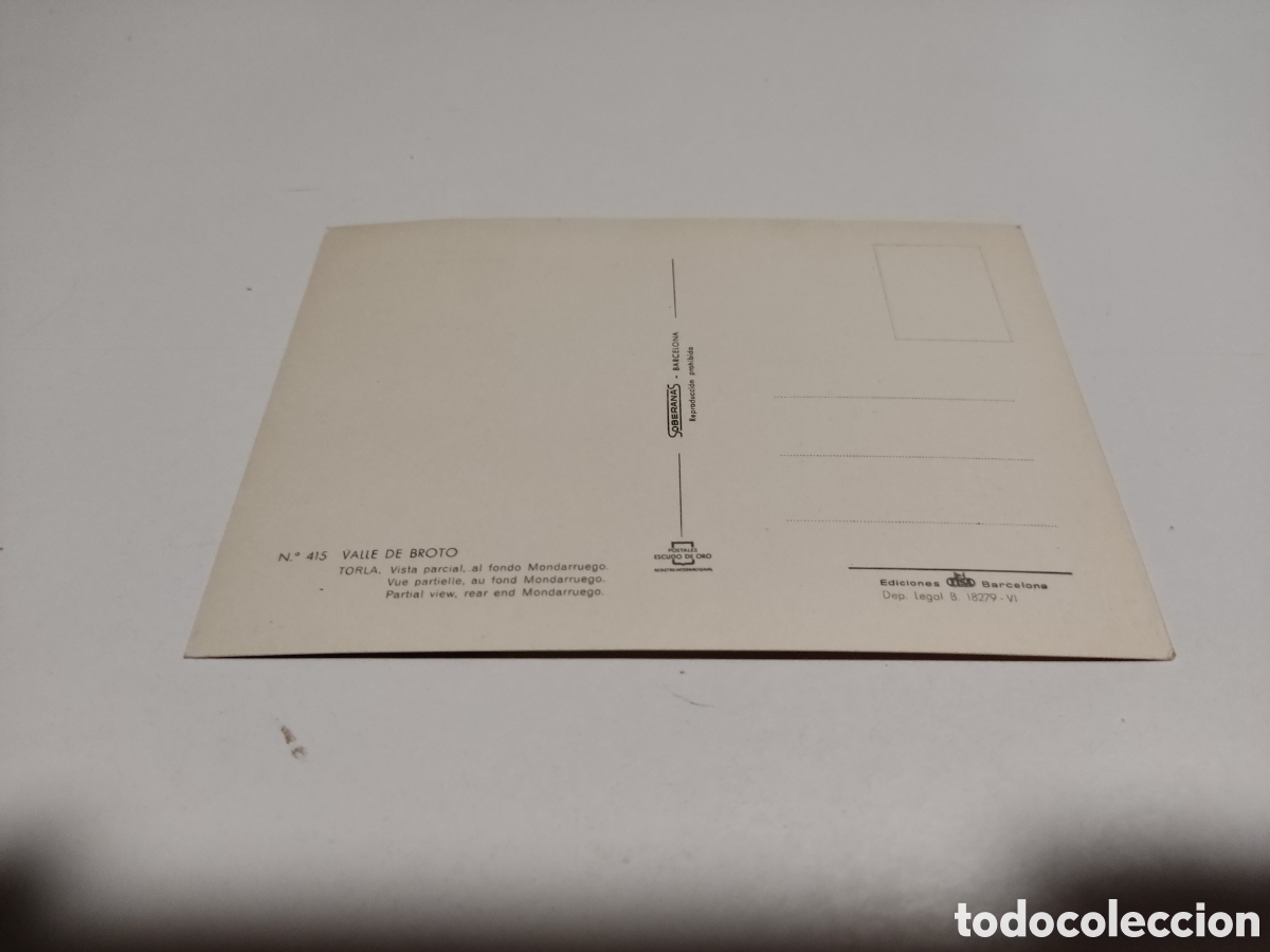 Postales: Postal valle de broto,torla - Foto 2