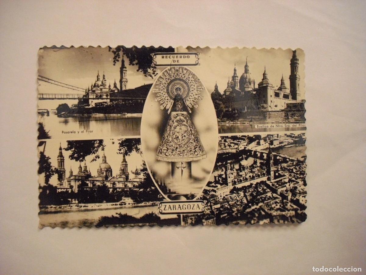 Postales: RECUERDO DE ZARAGOZA. ARRIBAS, ESCRITA - Foto 1