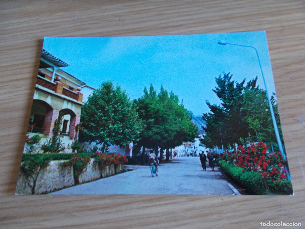 Postales: ALIAGA -- TERUEL -- PASEO DE ENTRADA - Foto 1
