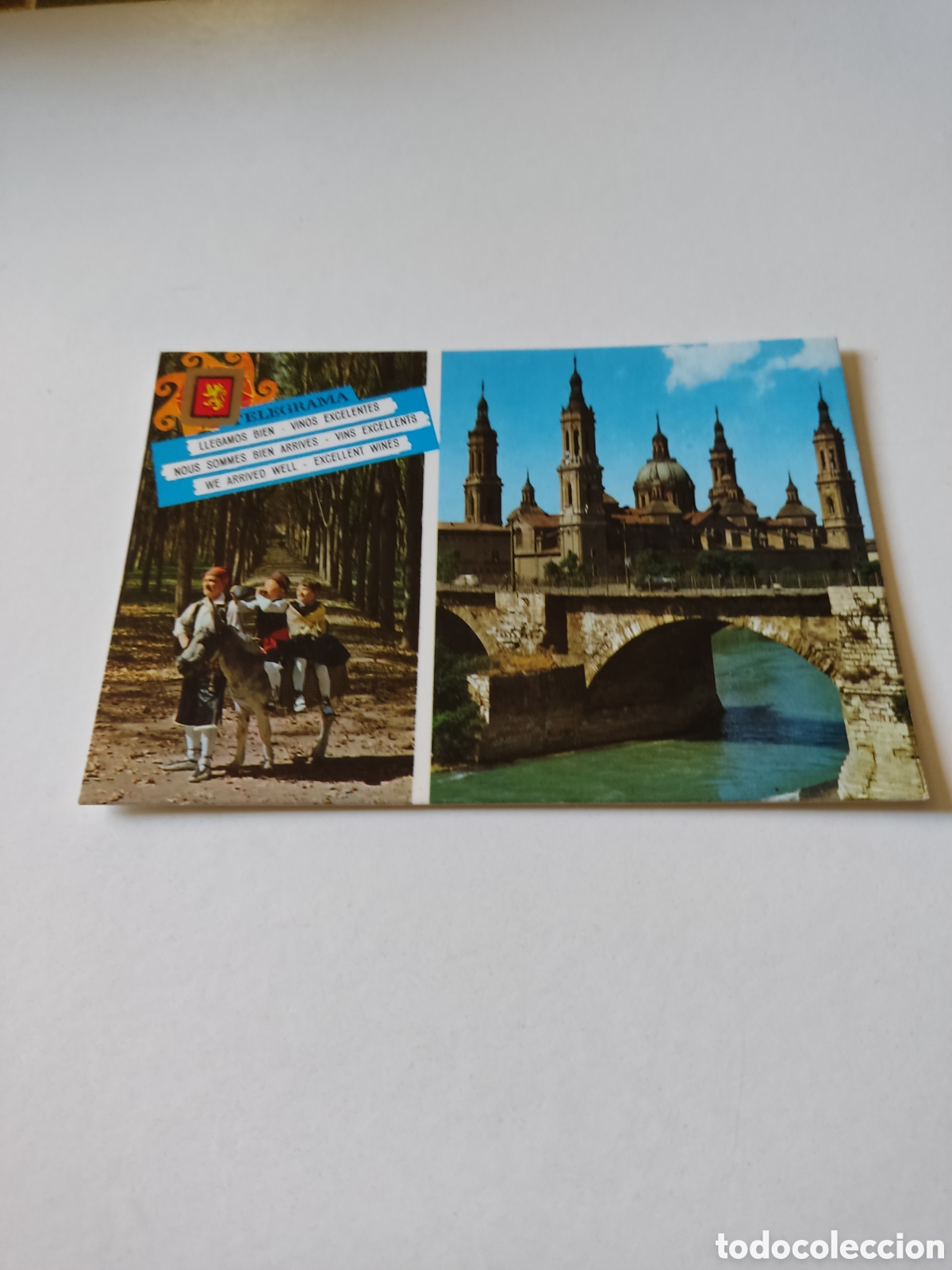 Postales: Postal Zaragoza panorama - Foto 1
