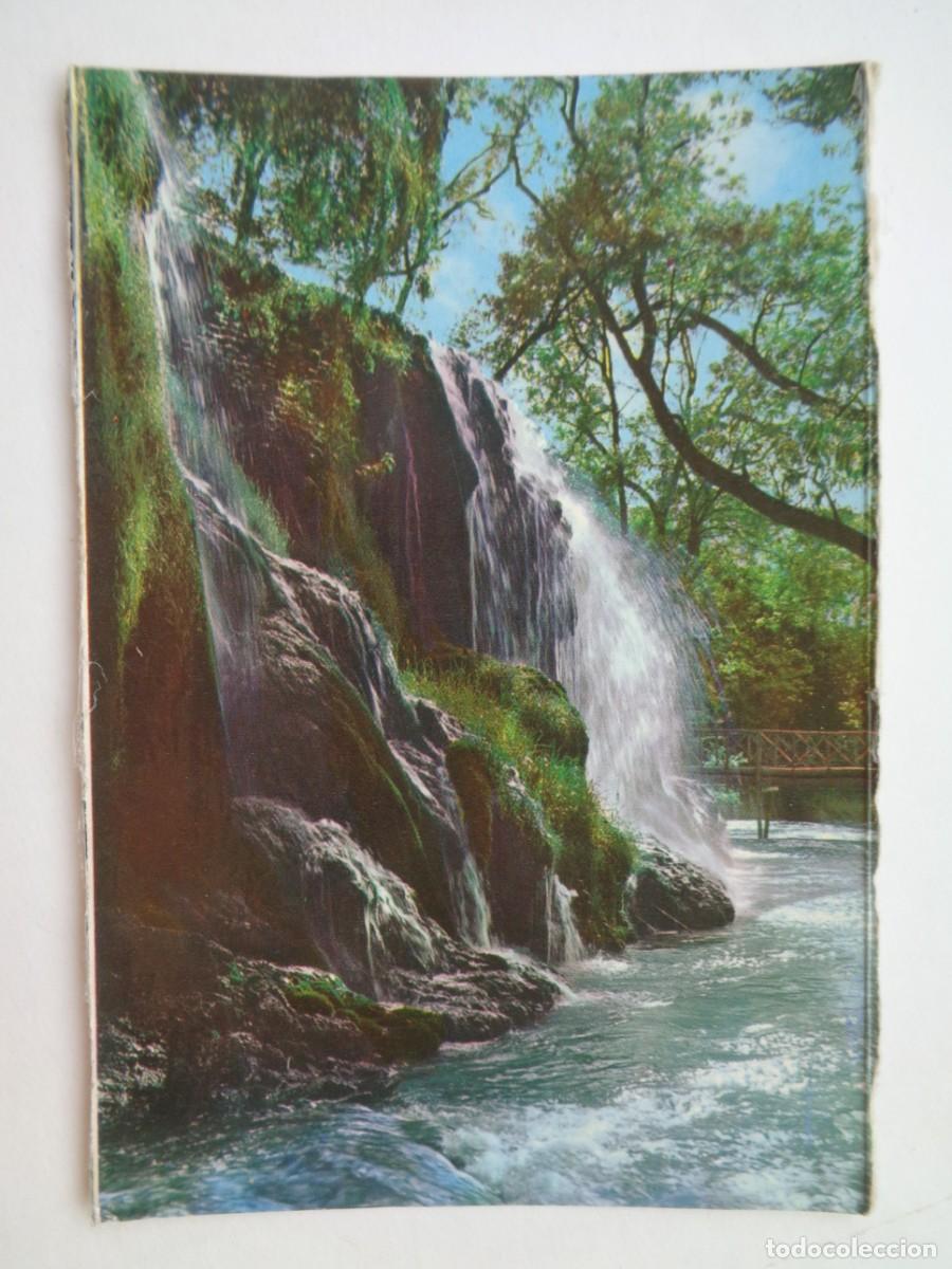 Postales: POSTAL DE MONASTERIO DE PIEDRA ( ZARAGOZA ): CASCADA DE EL IRIS - Foto 1