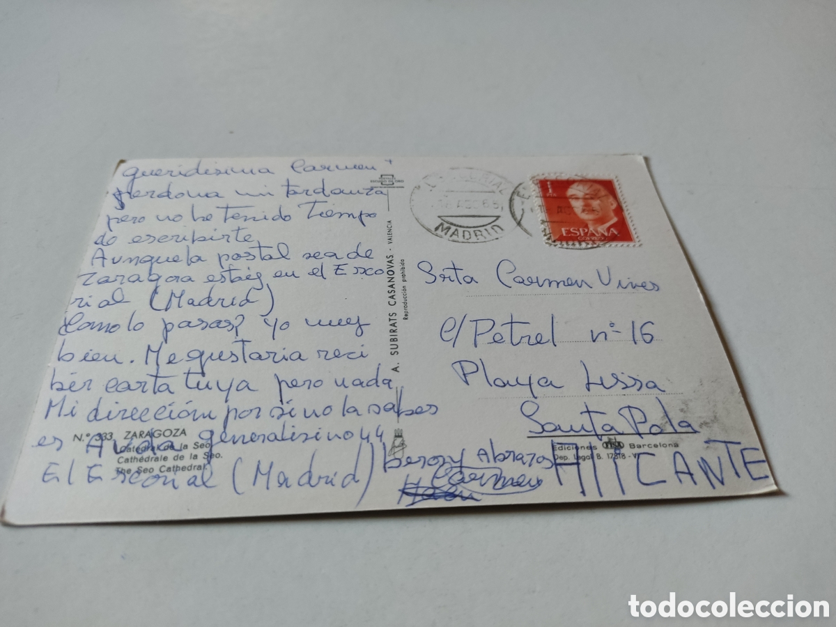 Postales: Postal Zaragoza panorama - Foto 2