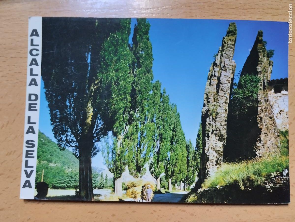 Postales: ALCALA DE LA SELVA ( TERUEL ) PE&Ntilde;A HENDIDA - Foto 1
