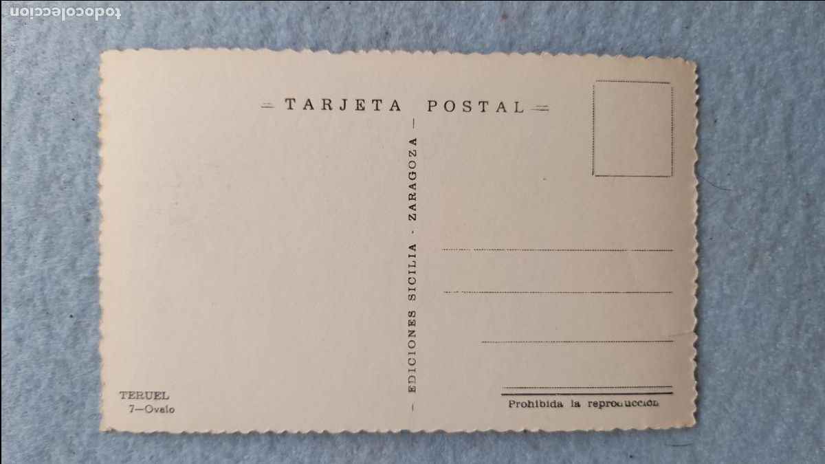 Postales: Postal Teruel. &Oacute;valo. - Foto 2