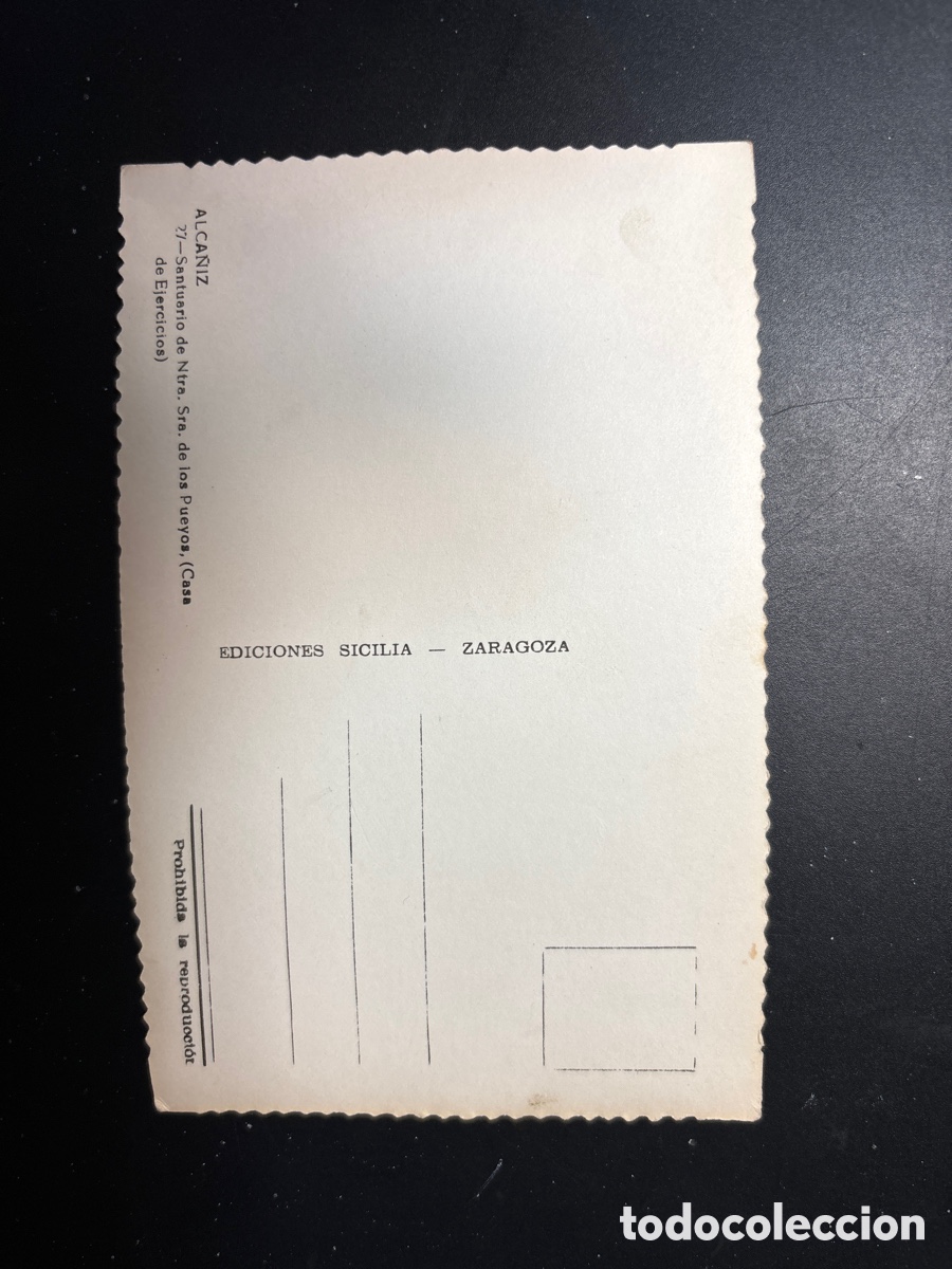 Postales: Tarjeta postal. Alcaniz. - Foto 3