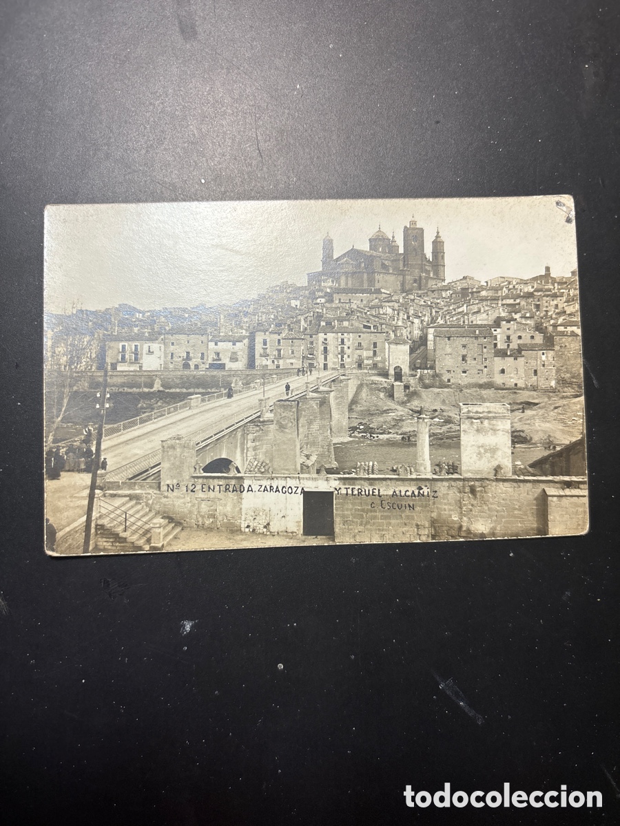 Postales: Tarjeta postal. Alcaniz. Teruel. - Foto 2