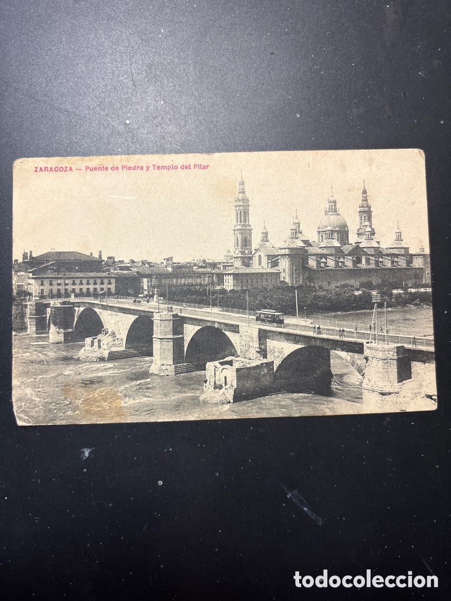 Postales: Tarjeta postal. Zaragoza. - Foto 2