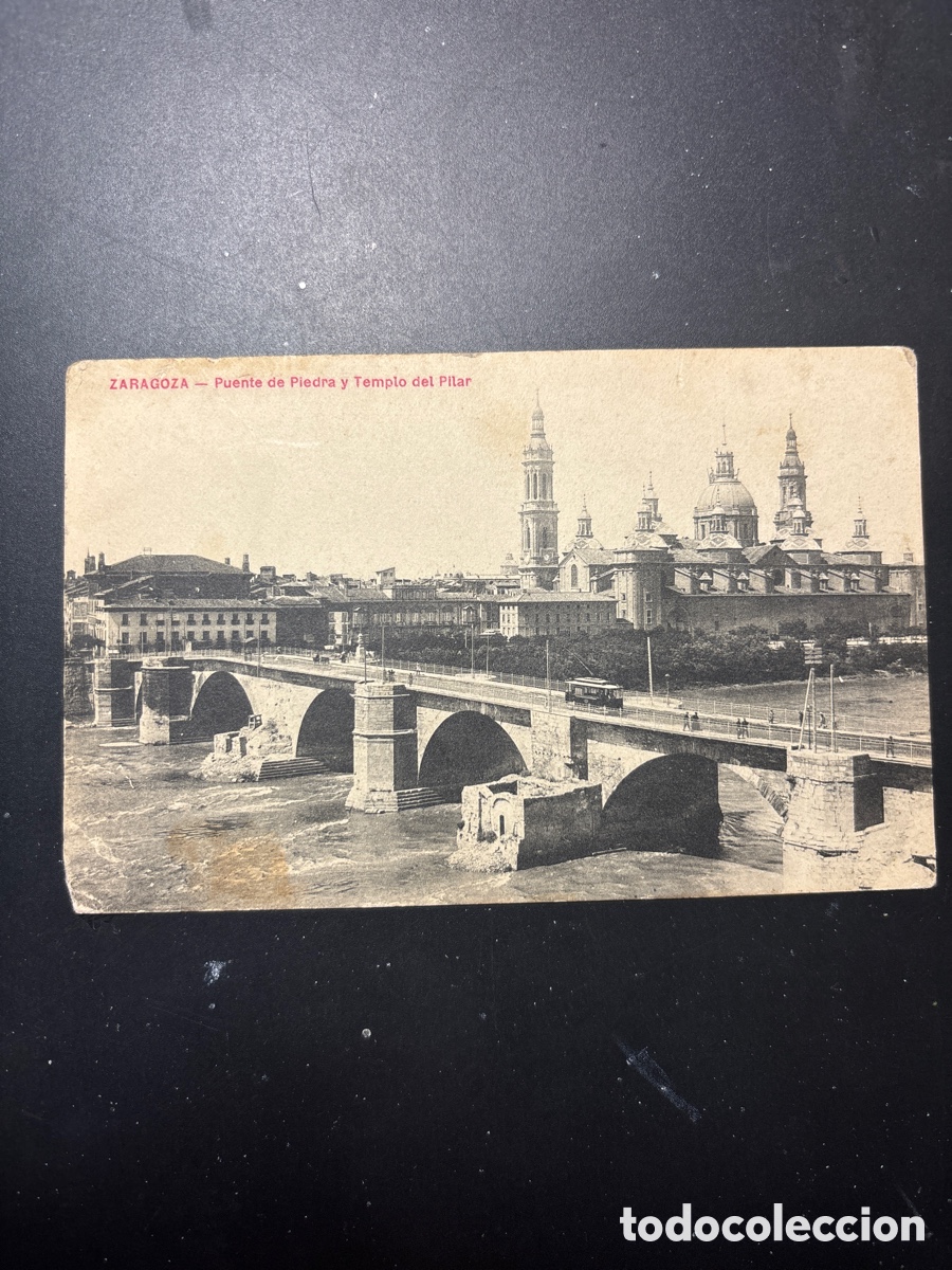 Postales: Tarjeta postal. Zaragoza. - Foto 1