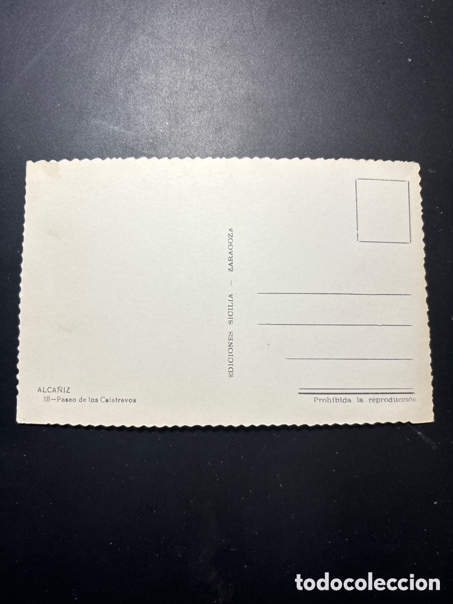 Postales: Tarjeta postal. Alcaniz. Teruel. - Foto 3