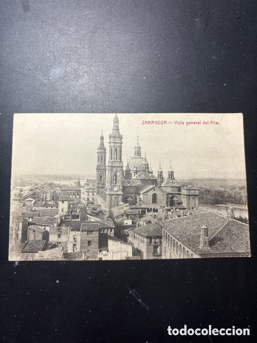 Postales: Antigua postal. Zaragoza. - Foto 2