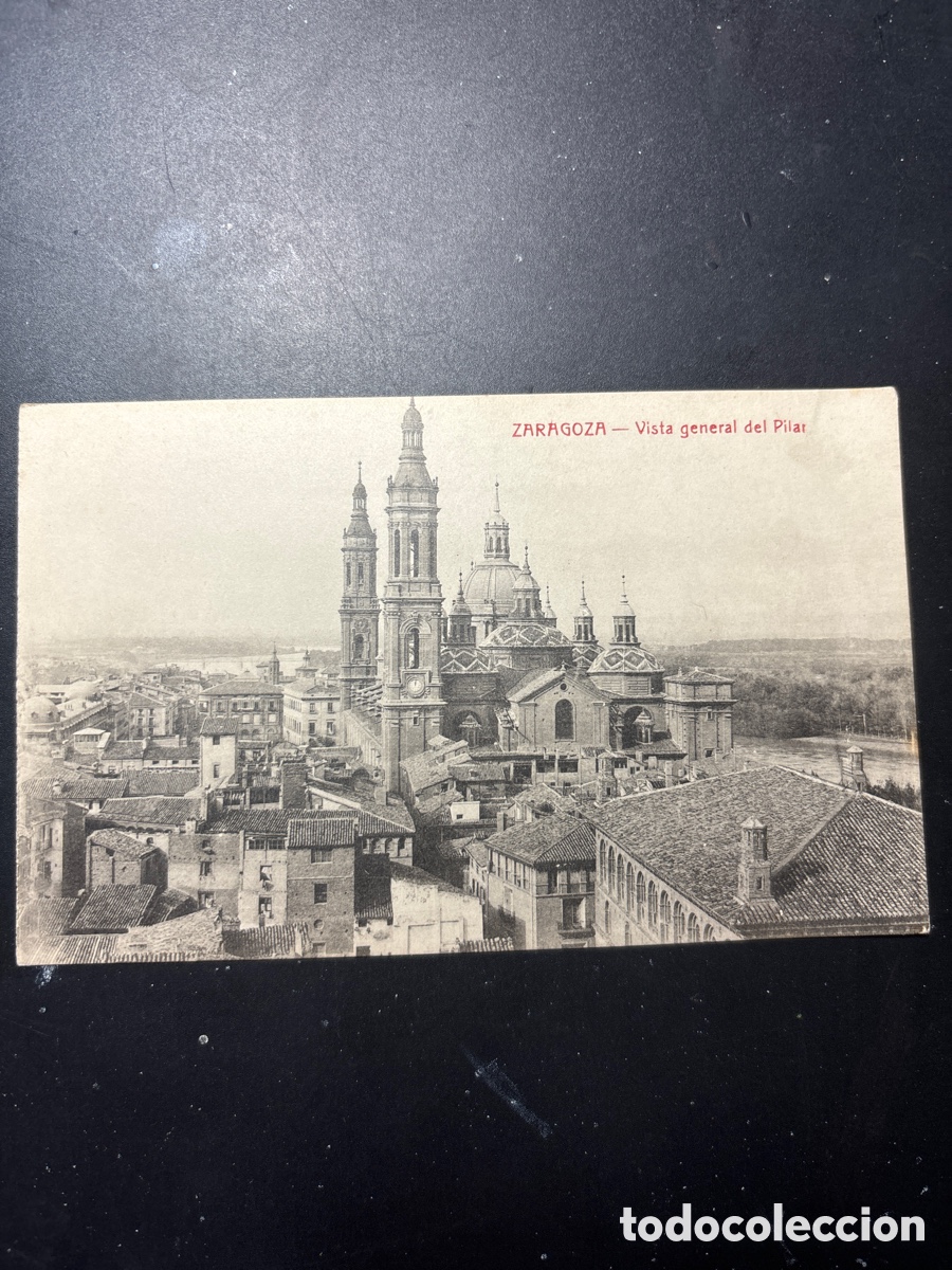 Postales: Antigua postal. Zaragoza. - Foto 1
