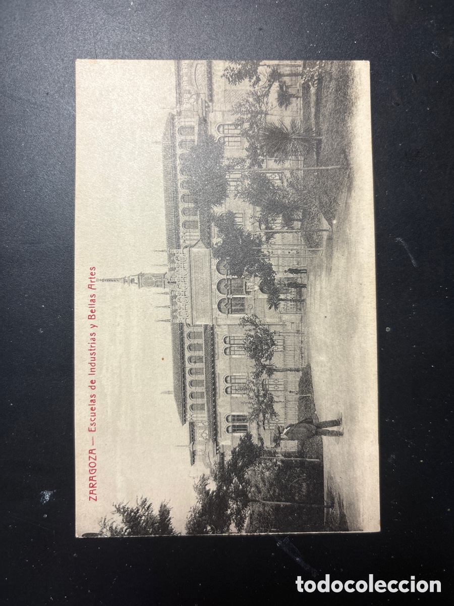 Postales: Antigua postal. Zaragoza. - Foto 2