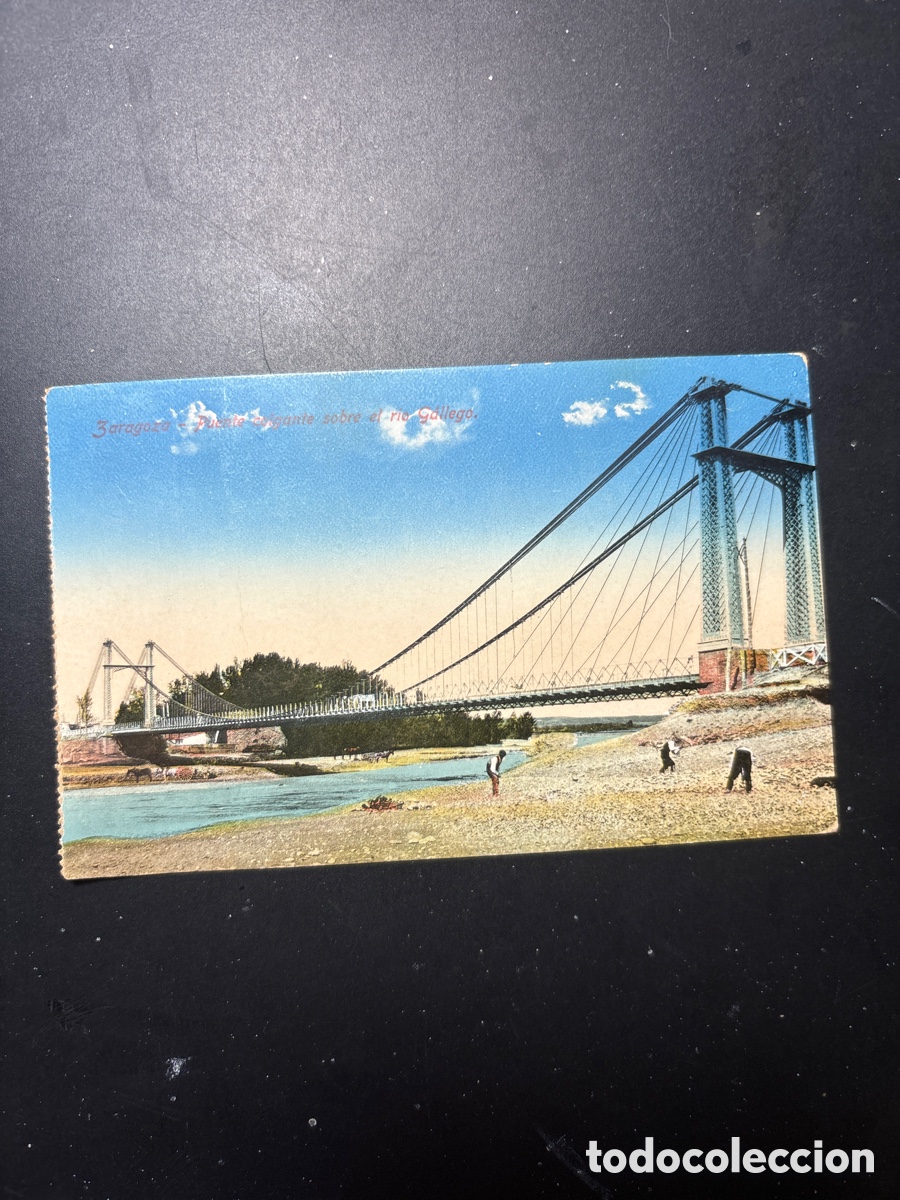 Postales: Antigua postal. Zaragoza. - Foto 1