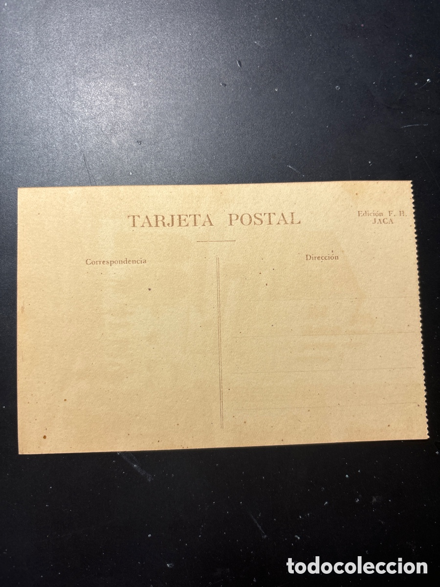 Postales: Antigua postal. Jaca. - Foto 3