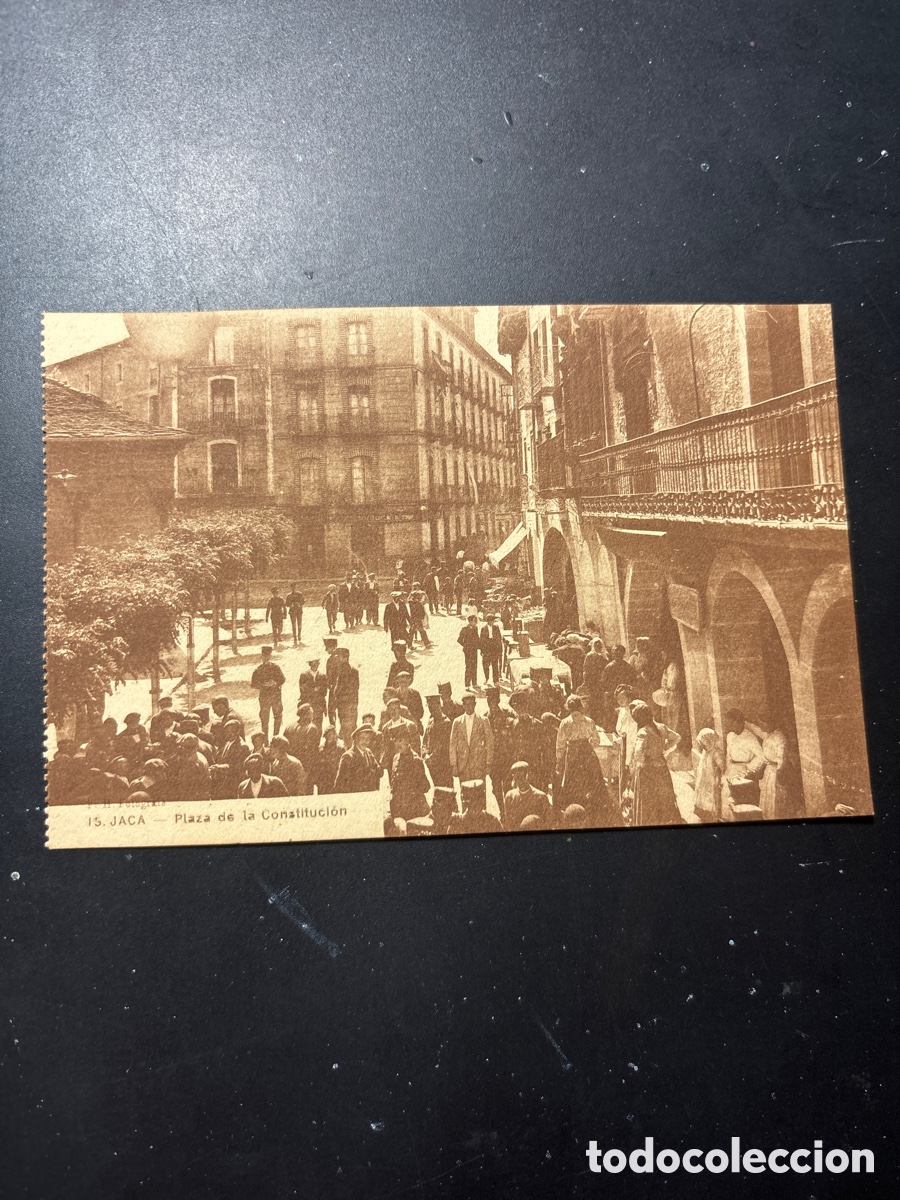 Postales: Antigua postal. Jaca. - Foto 1