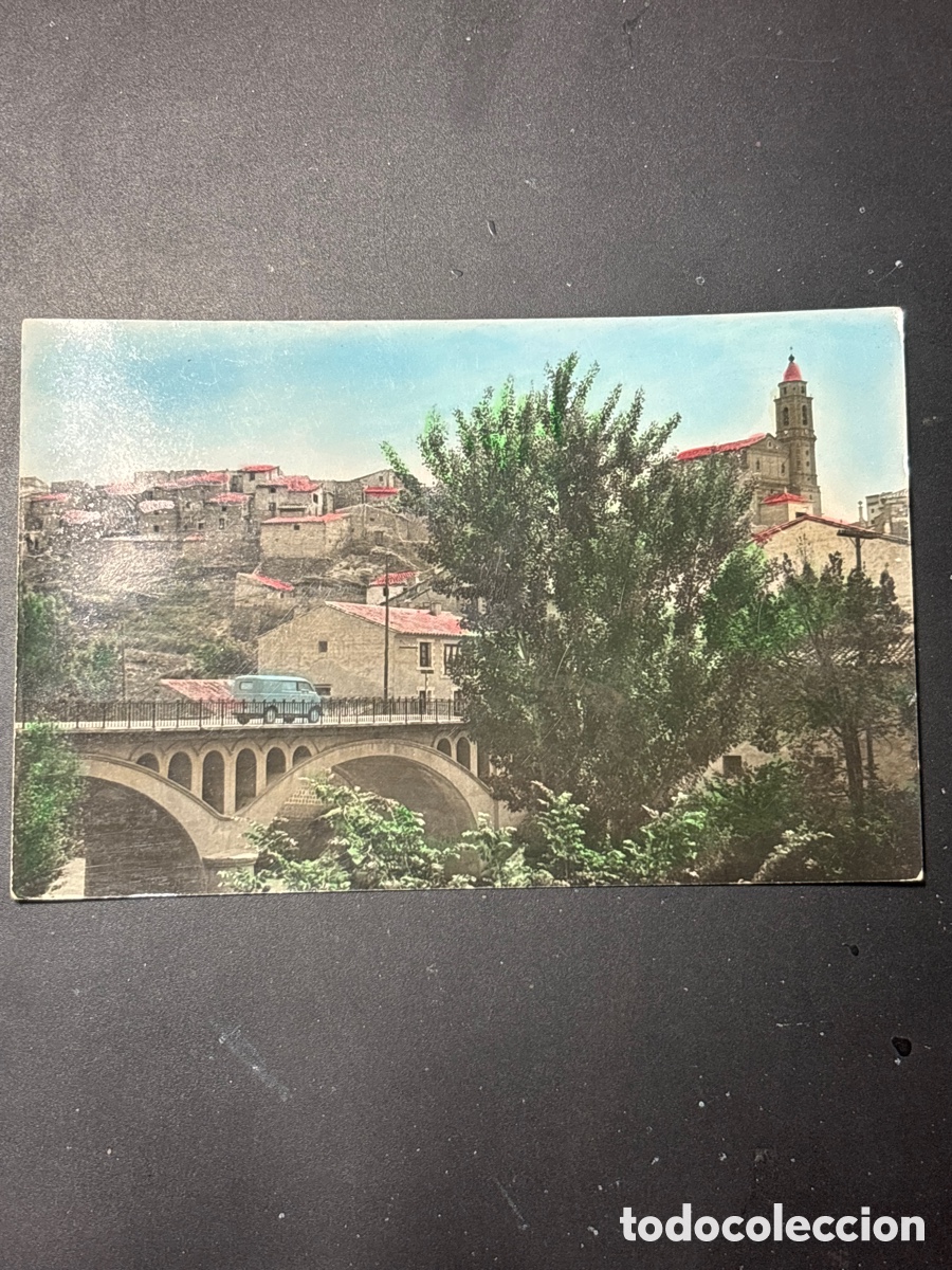 Postales: Antigua postal H&iacute;jar Teruel - Foto 1