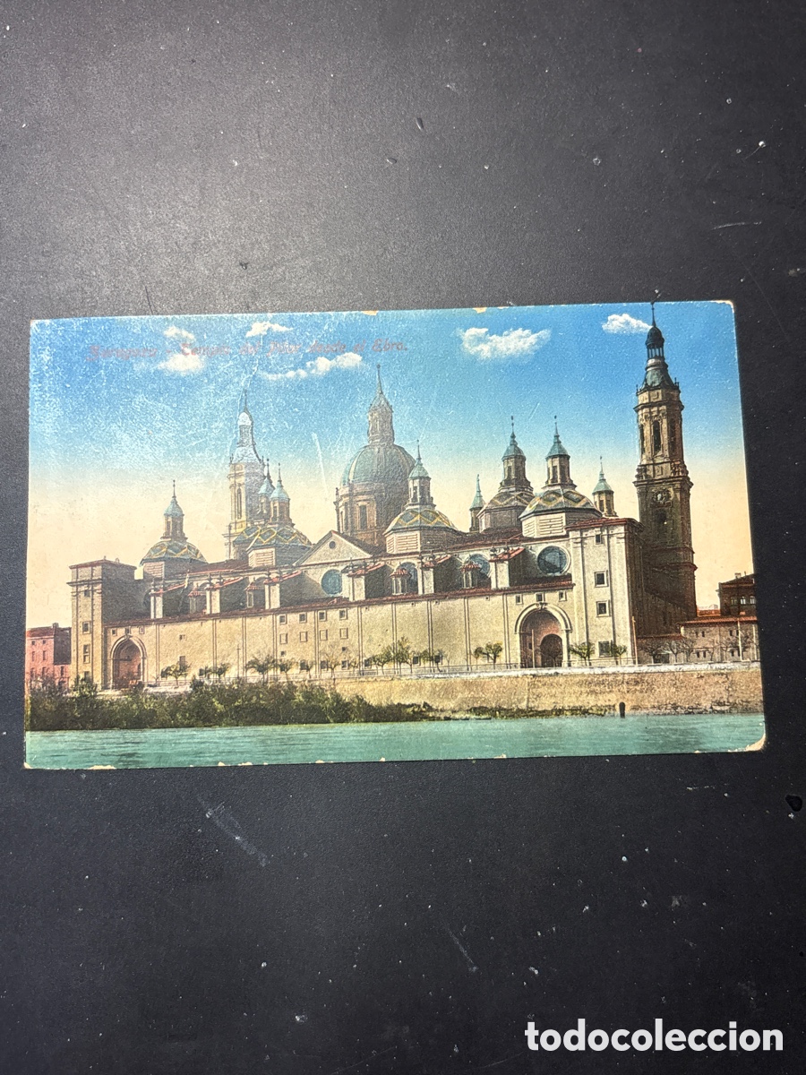 Postales: Antigua postal. Zaragoza. - Foto 2