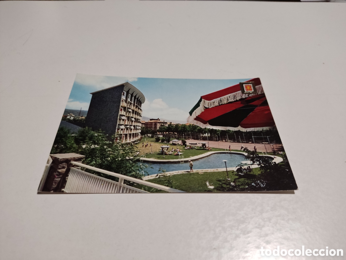 Postales: Postal Jaca, Gran Hotel y piscina - Foto 1