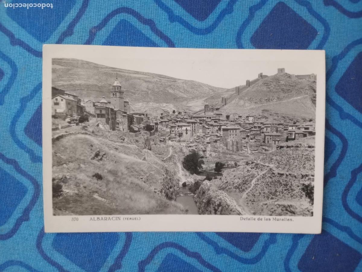 Postales: Albarrac&iacute;n, Teruel. Postal antigua - Foto 1