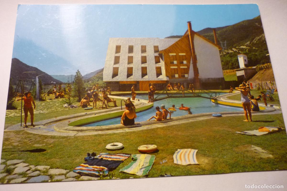 Postales: postal torla-hotel ordesa piscina - Foto 1
