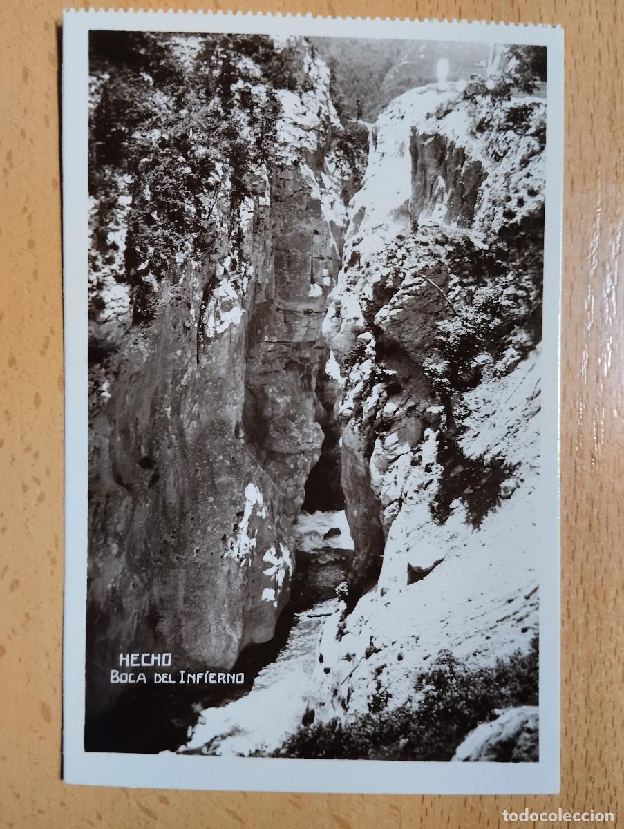 Postales: HECHO HUESCA. BOCA DEL INFIERNO. - Foto 1