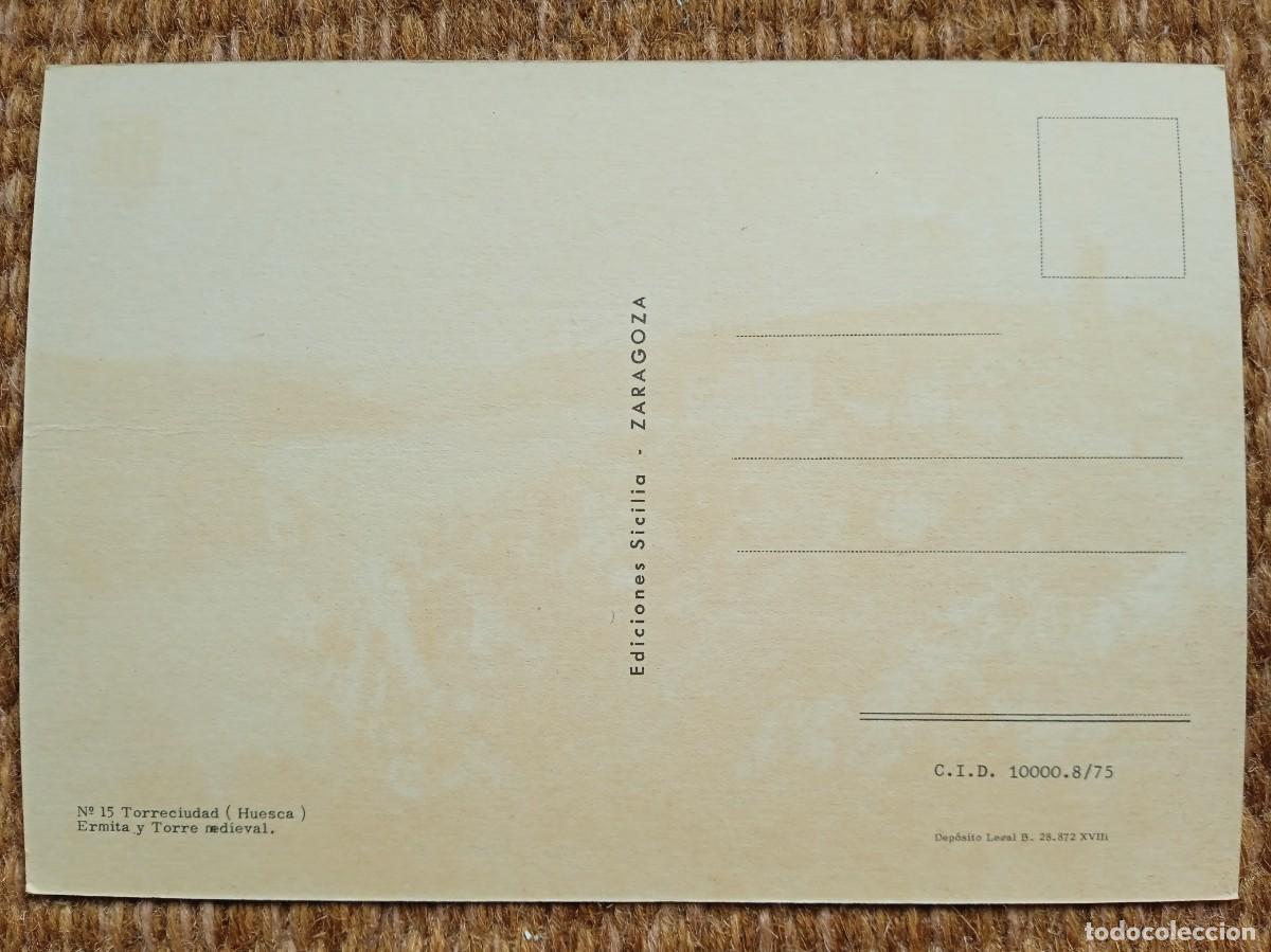 Postales: TORRECIUDAD - HUESCA - ED. SICILIA - Foto 2