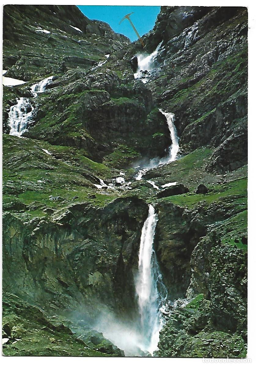 Postales: CASCADA MONTE PERDIDO.- VALLE DE PINETA, BIELSA - Foto 1