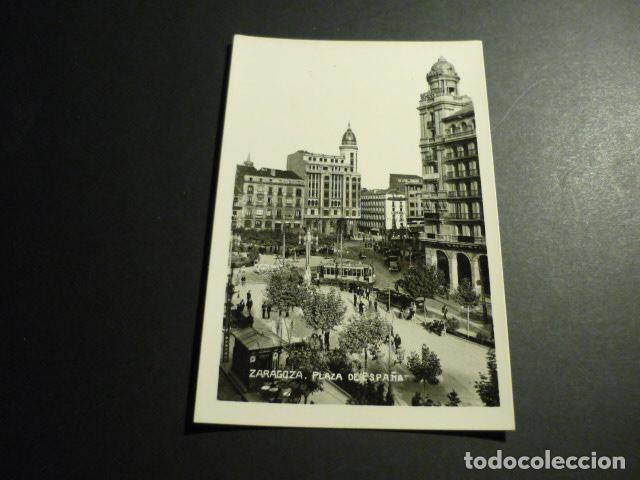 Postales: ZARAGOZA PLAZA DE ESPA&Ntilde;A - Foto 1