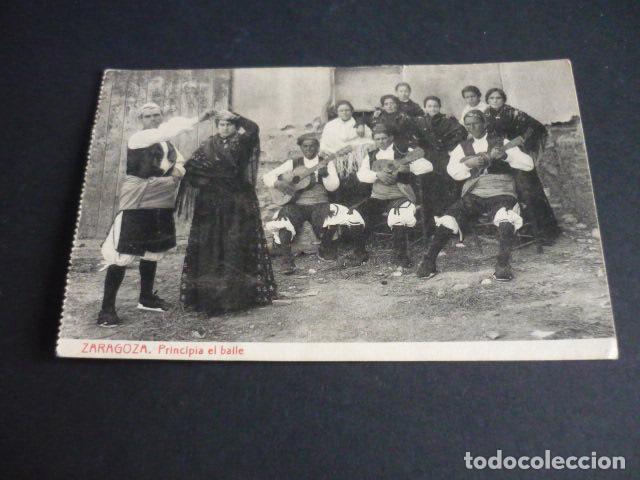 Postales: ZARAGOZA PRINCIPIA EL BAILE - Foto 1