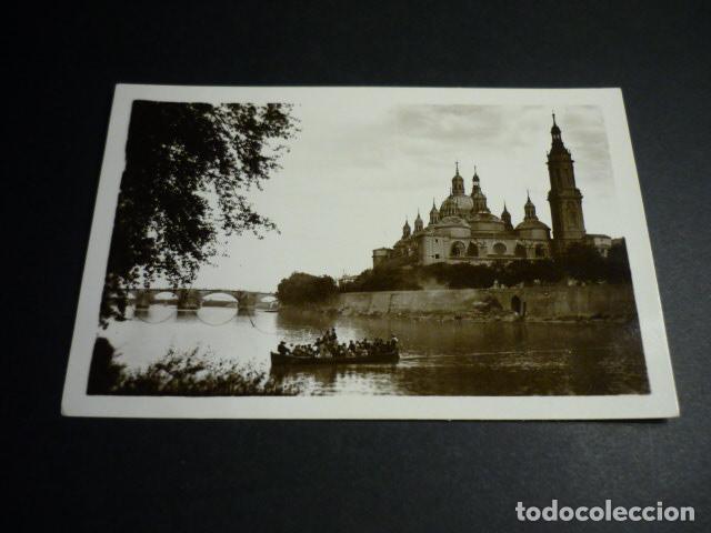 Postales: ZARAGOZA EL EBRO Y EL PILAR - Foto 1