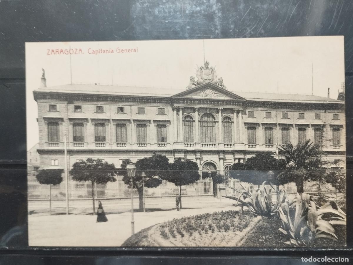Postales: ARAGON. ZARAGOZA. CAPITANIA GENERAL. MILITAR. SIN CIRCULAR. - Foto 1