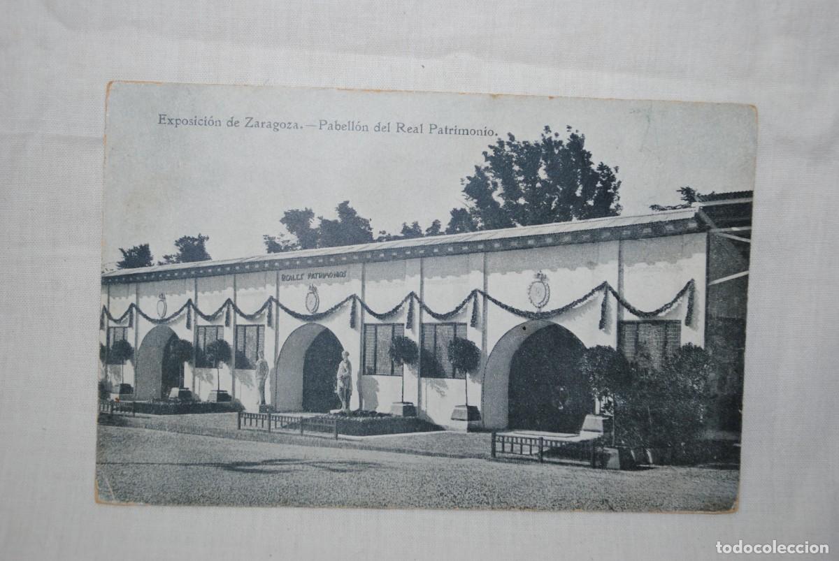 Postales: EXPOSICION DE ZARAGOZA , LOTE DE CINCO POSTALES - Foto 2