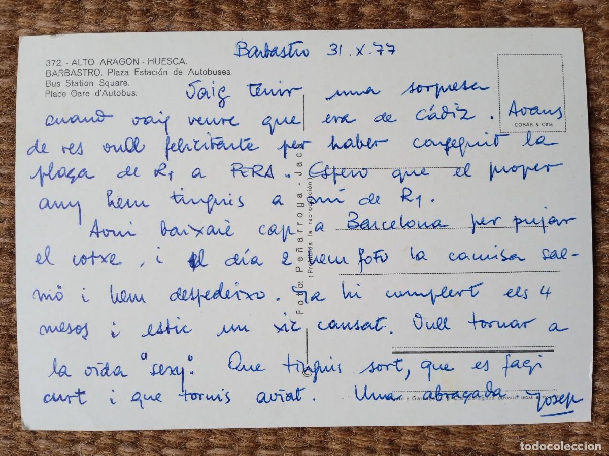 Postales: BARBASTRO - HUESCA - ED. PE&Ntilde;ARROYA - Foto 2