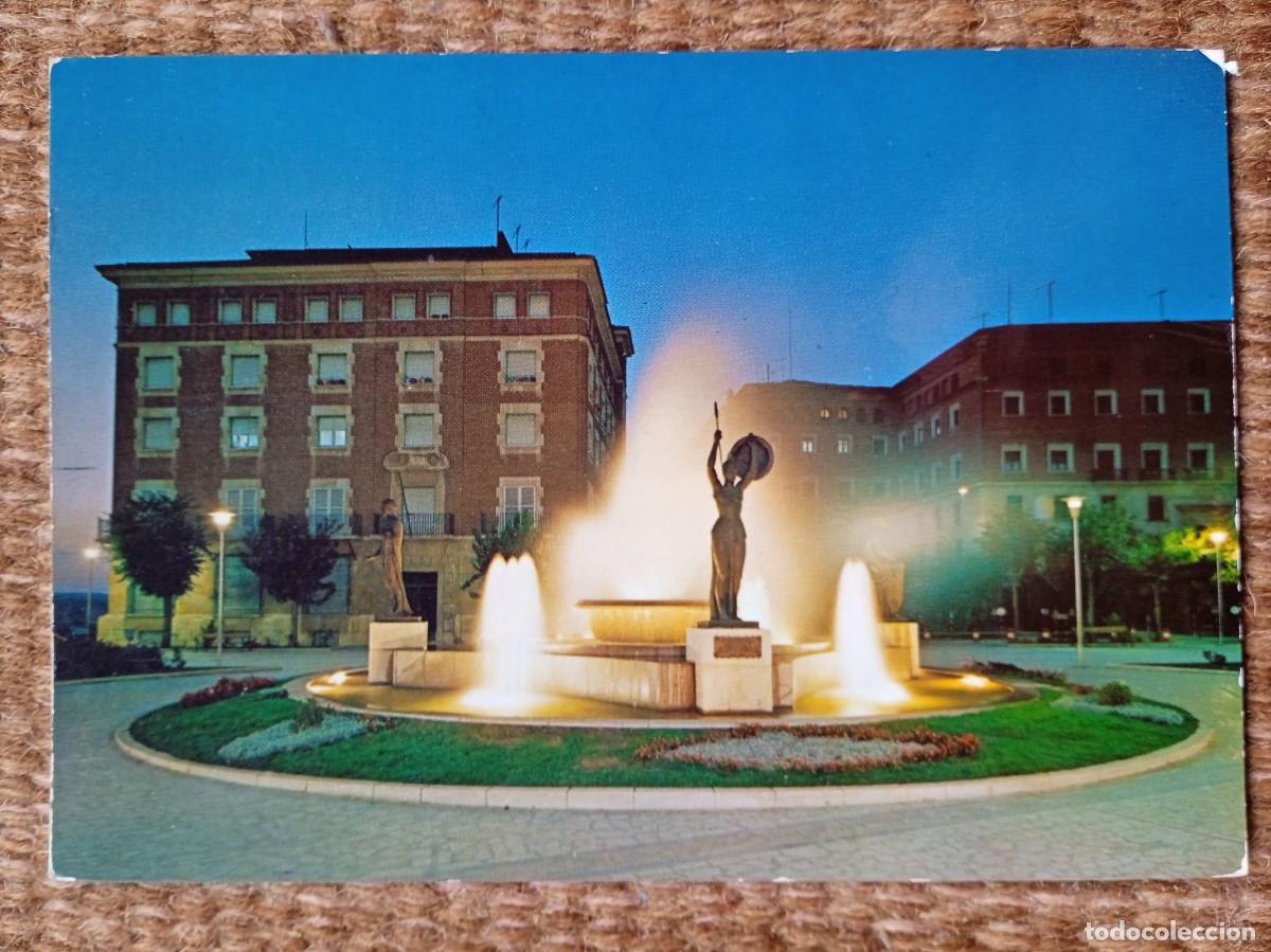 Postales: TERUEL - GLORIETA - ED. SICILIA - Foto 1
